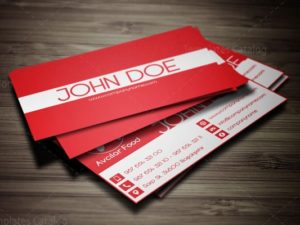 PSD Corporate Business Card