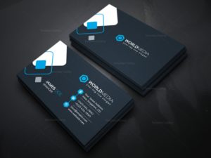 Technology Company Business Card Template