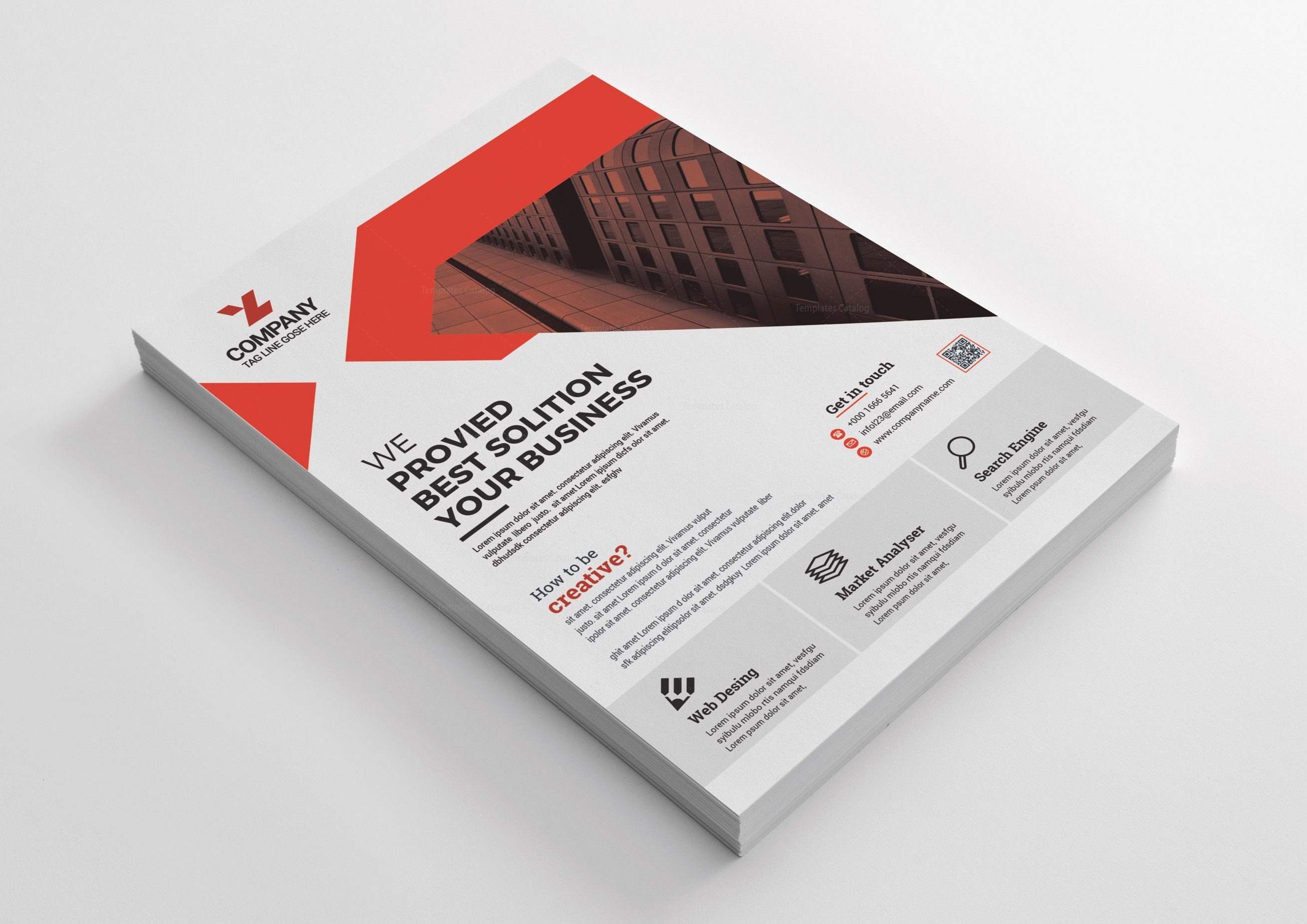 Building Business Flyer Design - Image 2