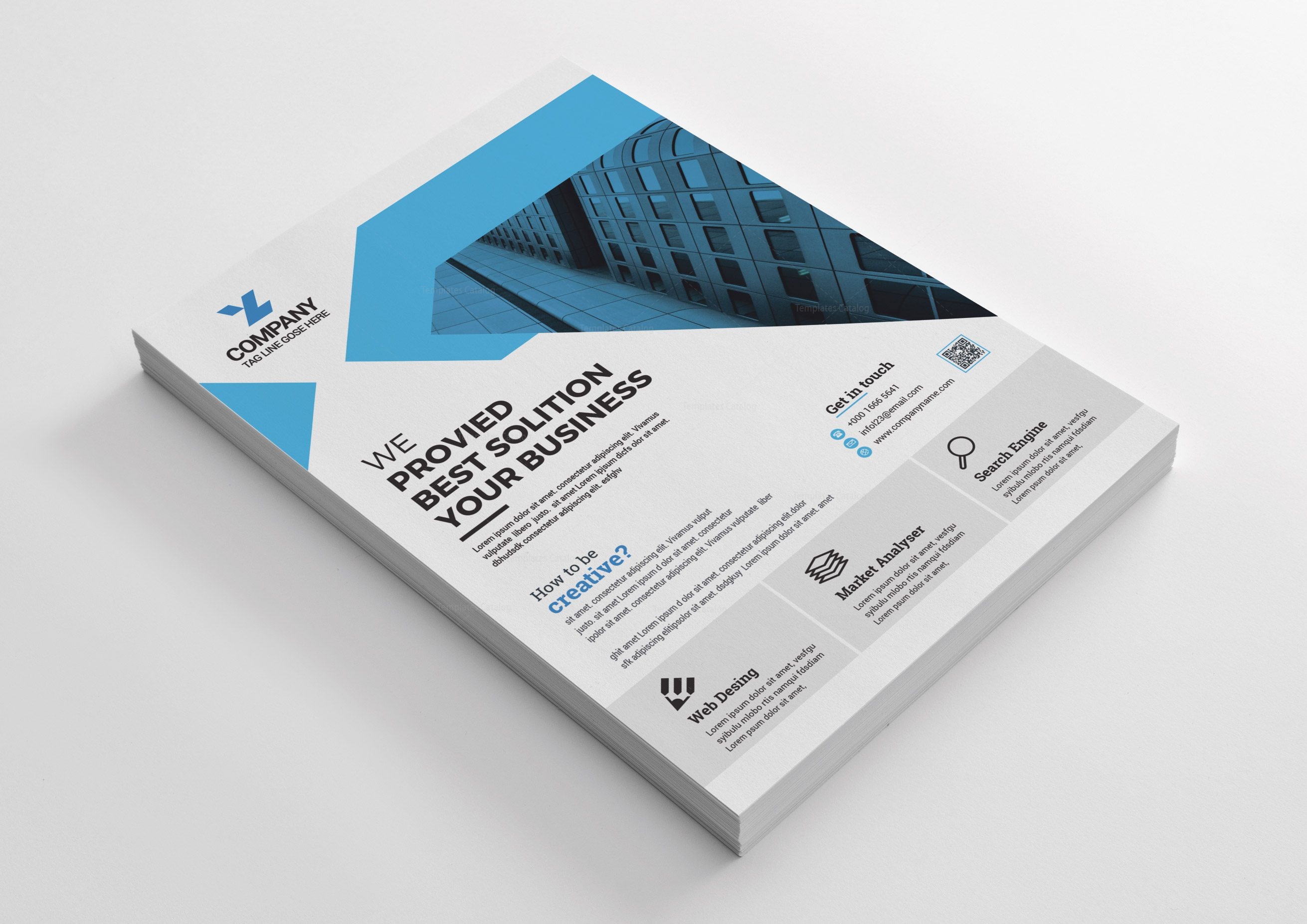 Building Business Flyer Design - Image 3