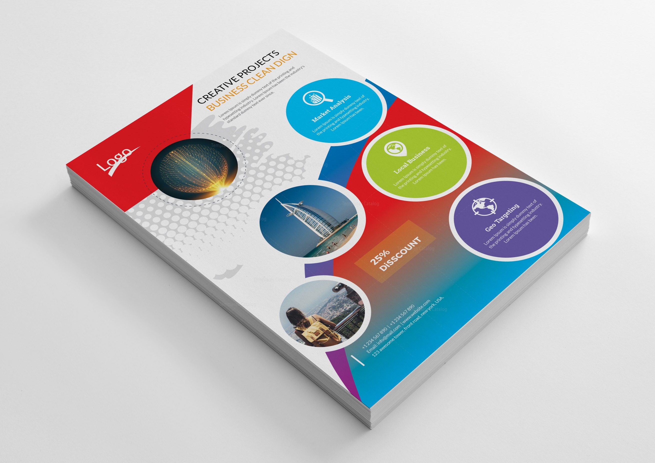 Carmen Creative Business Flyer Design Template