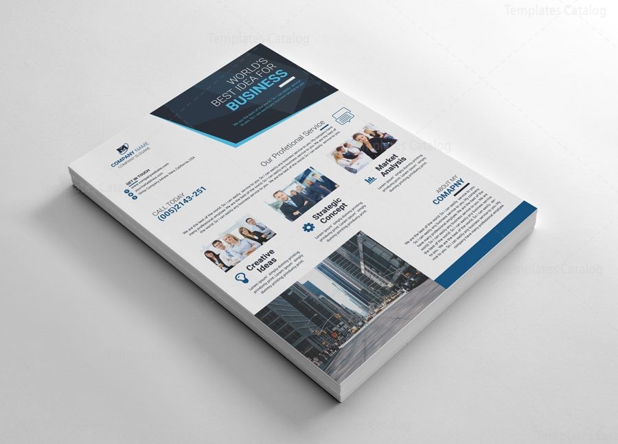 Clean Corporate Flyers Templates