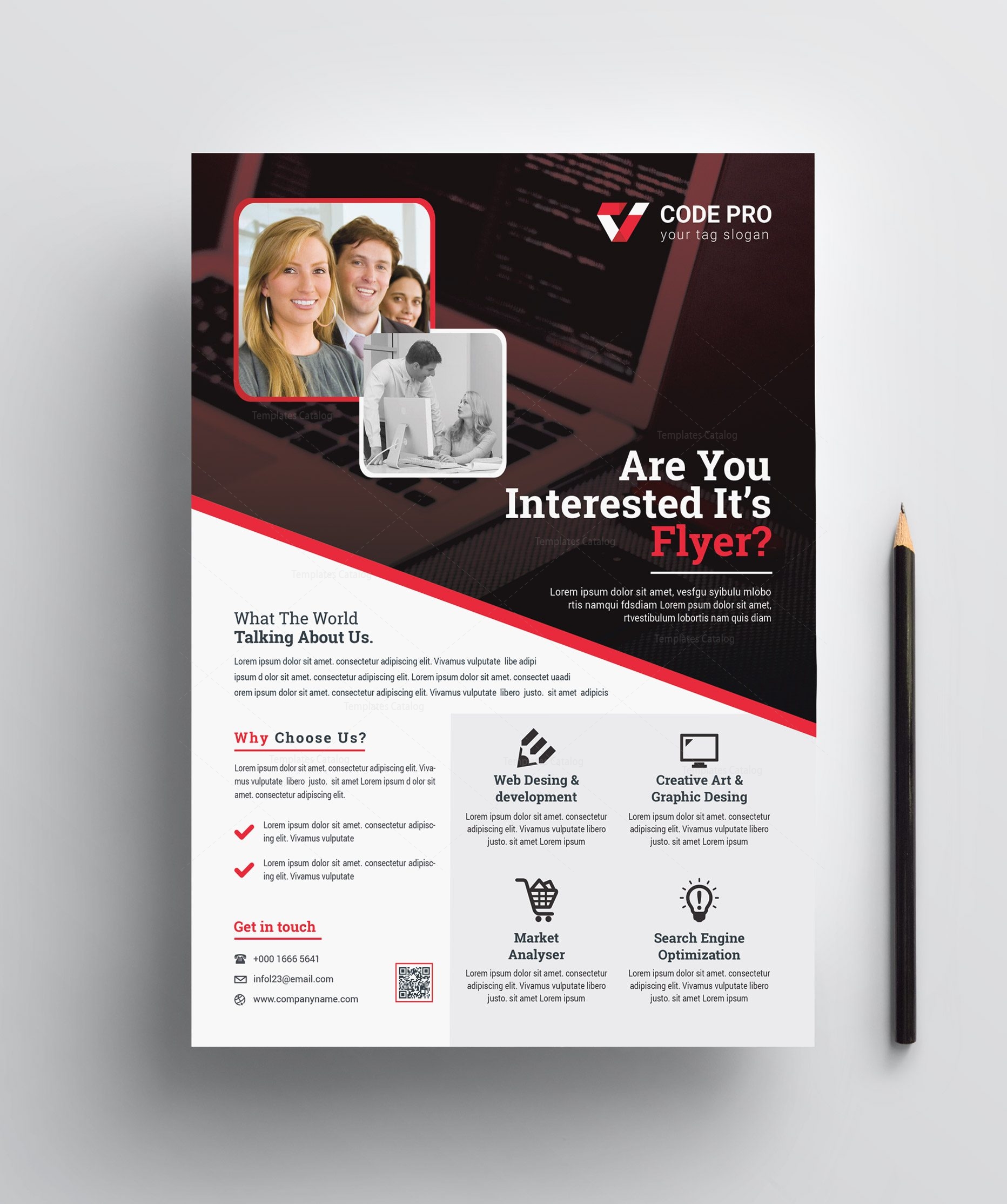 Elegant Printable Business Flyer