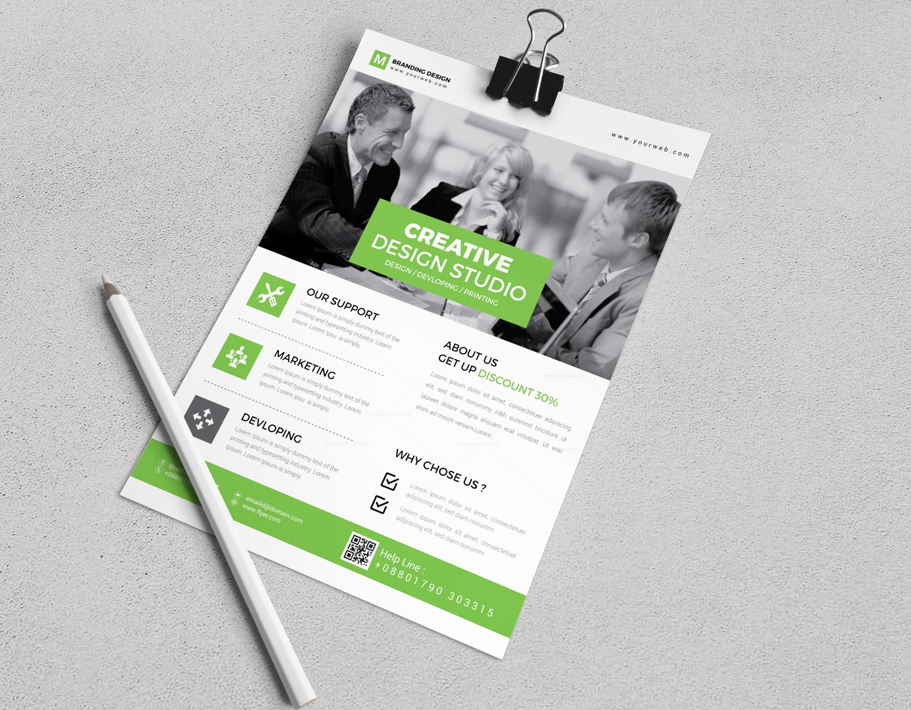 Granite Creative Corporate Flyer Design Template