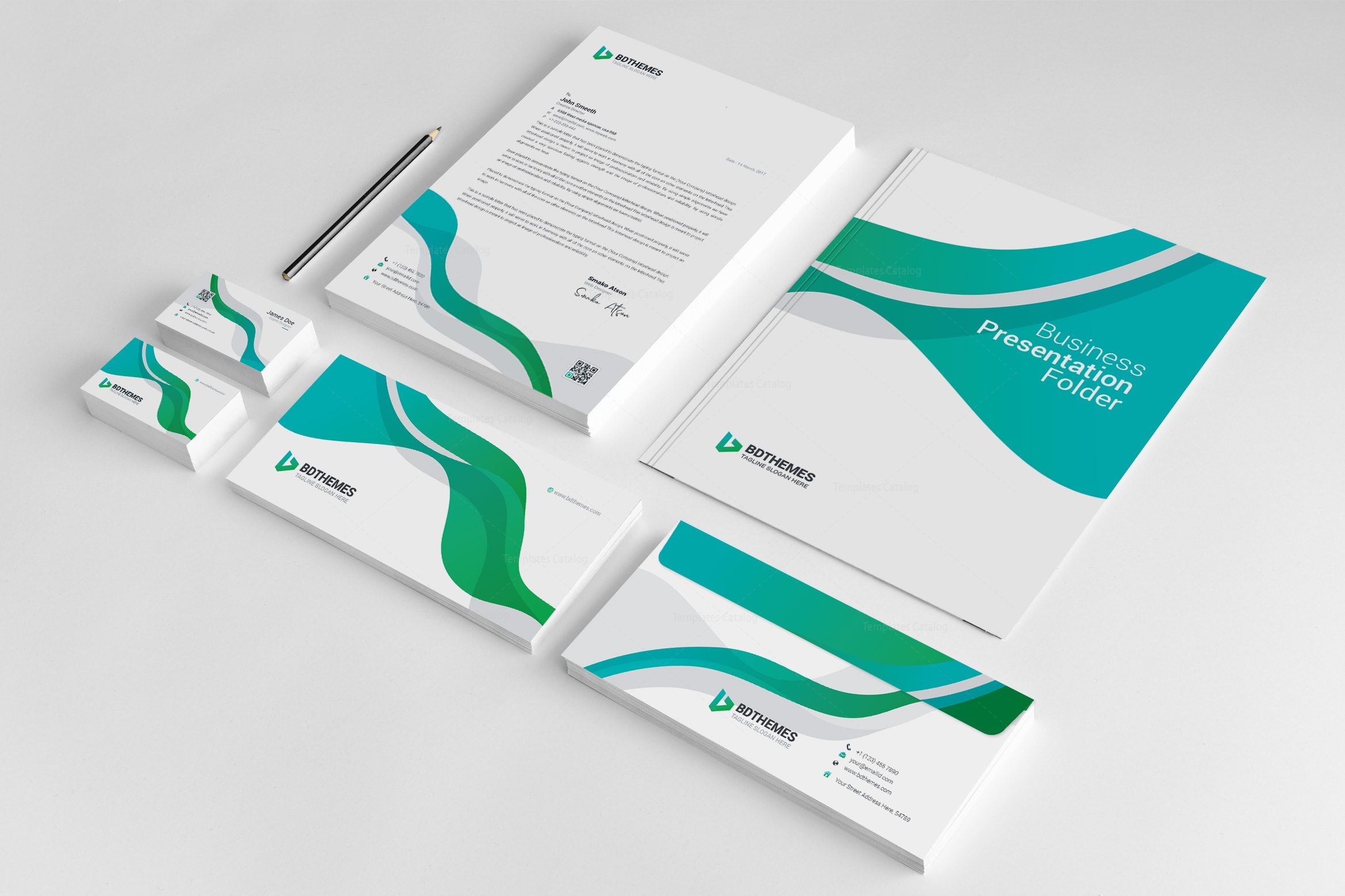 Insurance Corporate Identity Pack Template