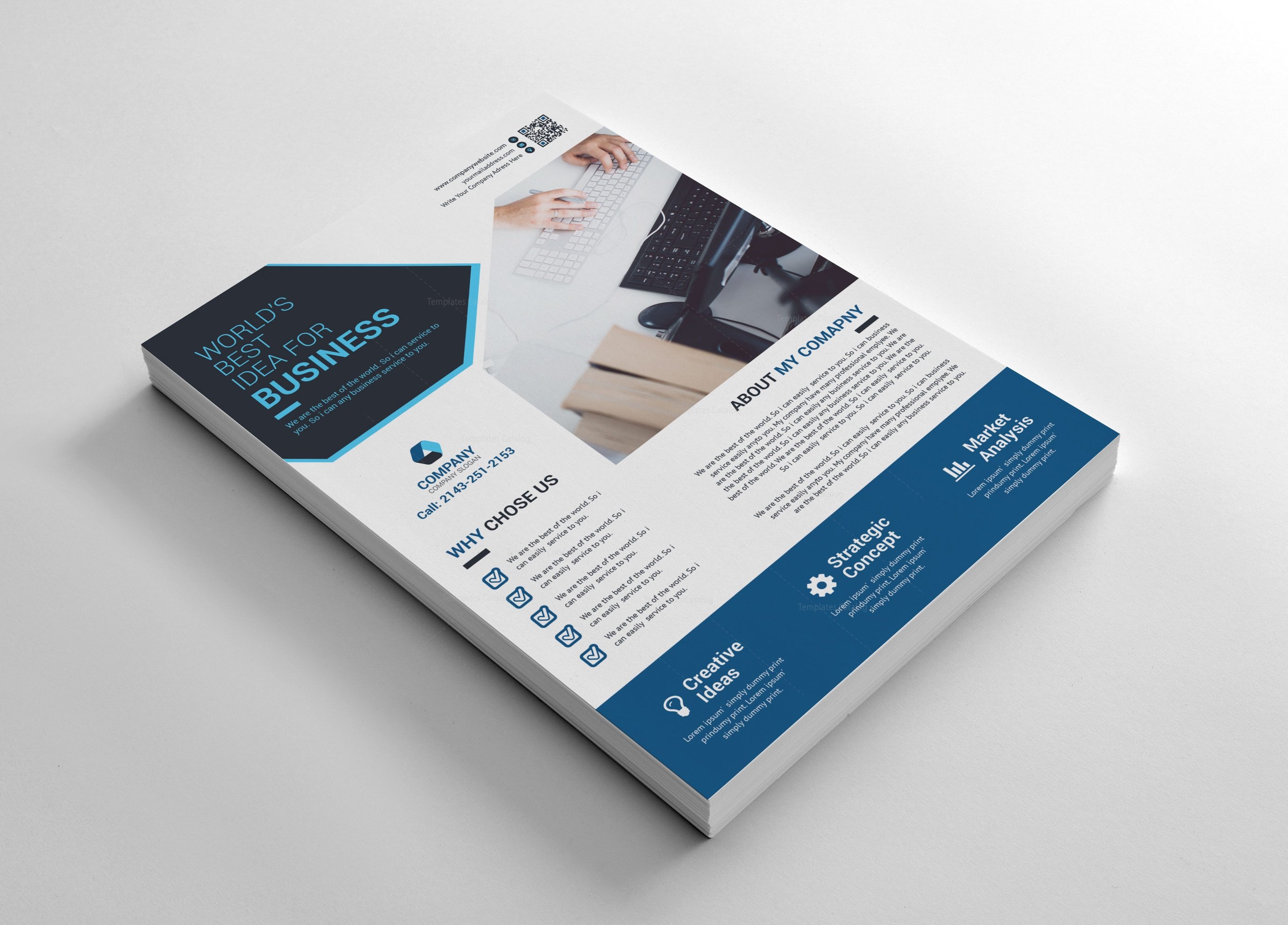 Modern Printable Corporate Flyers
