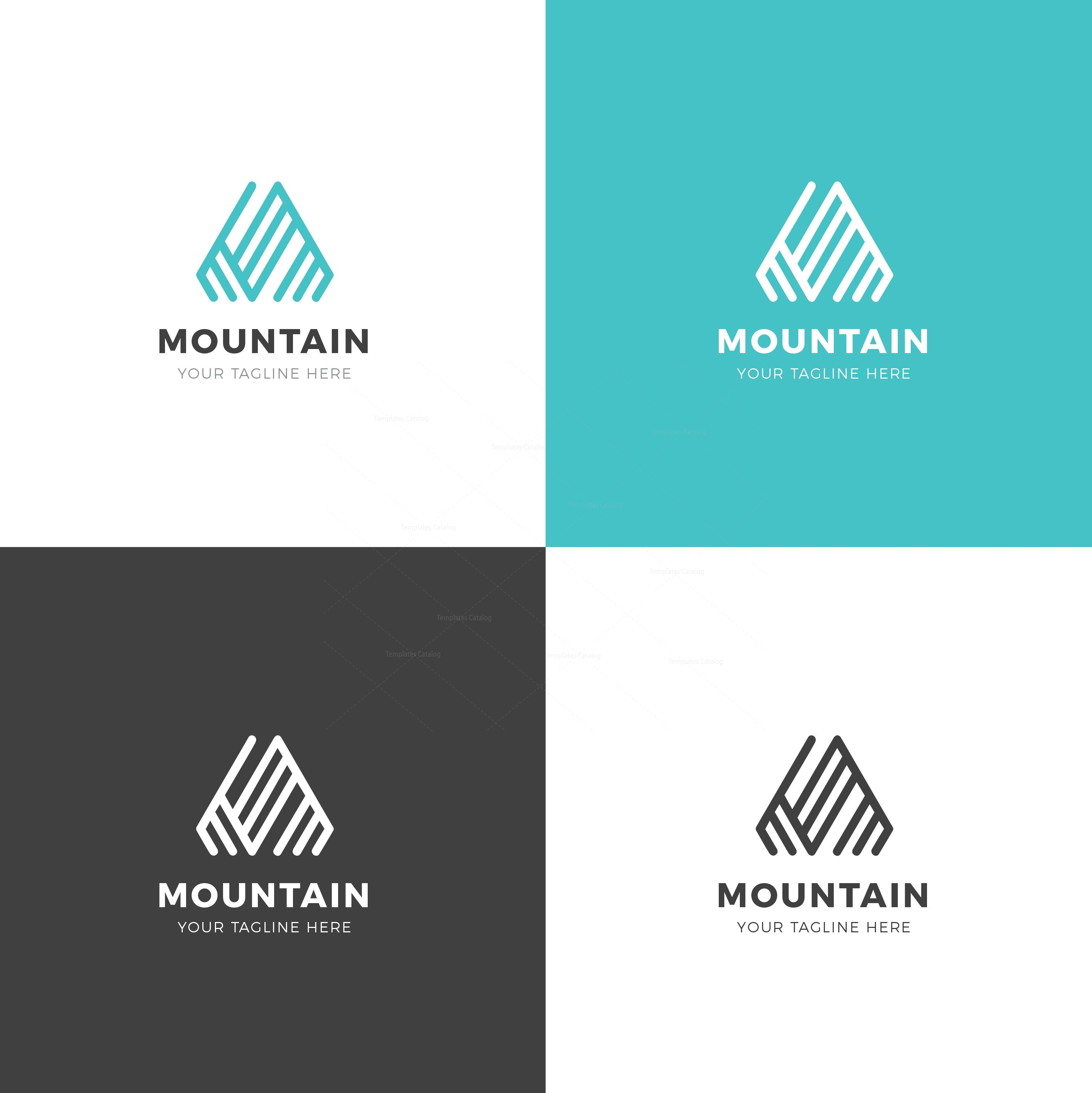 Mountain Professional Logo Design Template