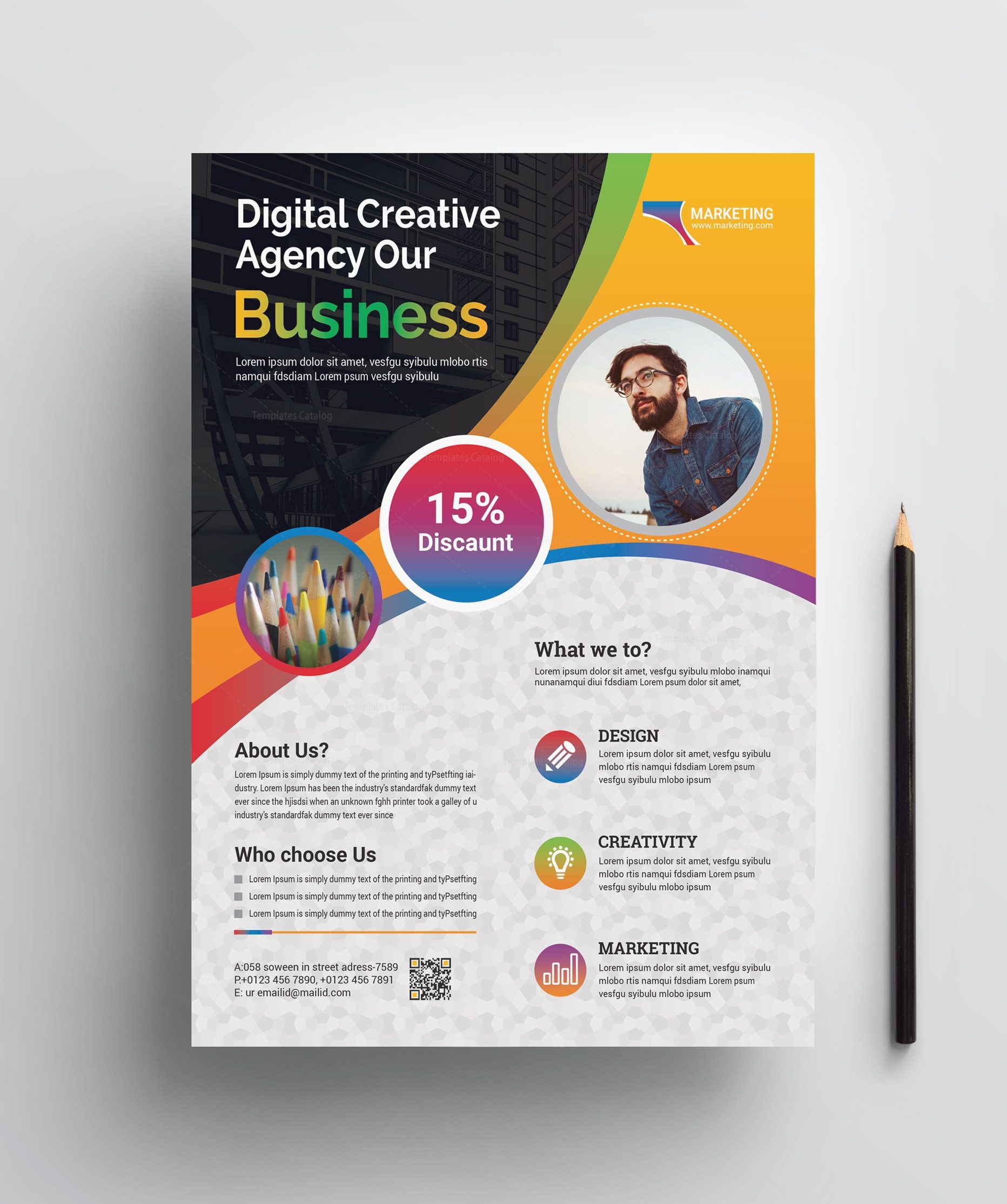 Professional Print Flyer Template