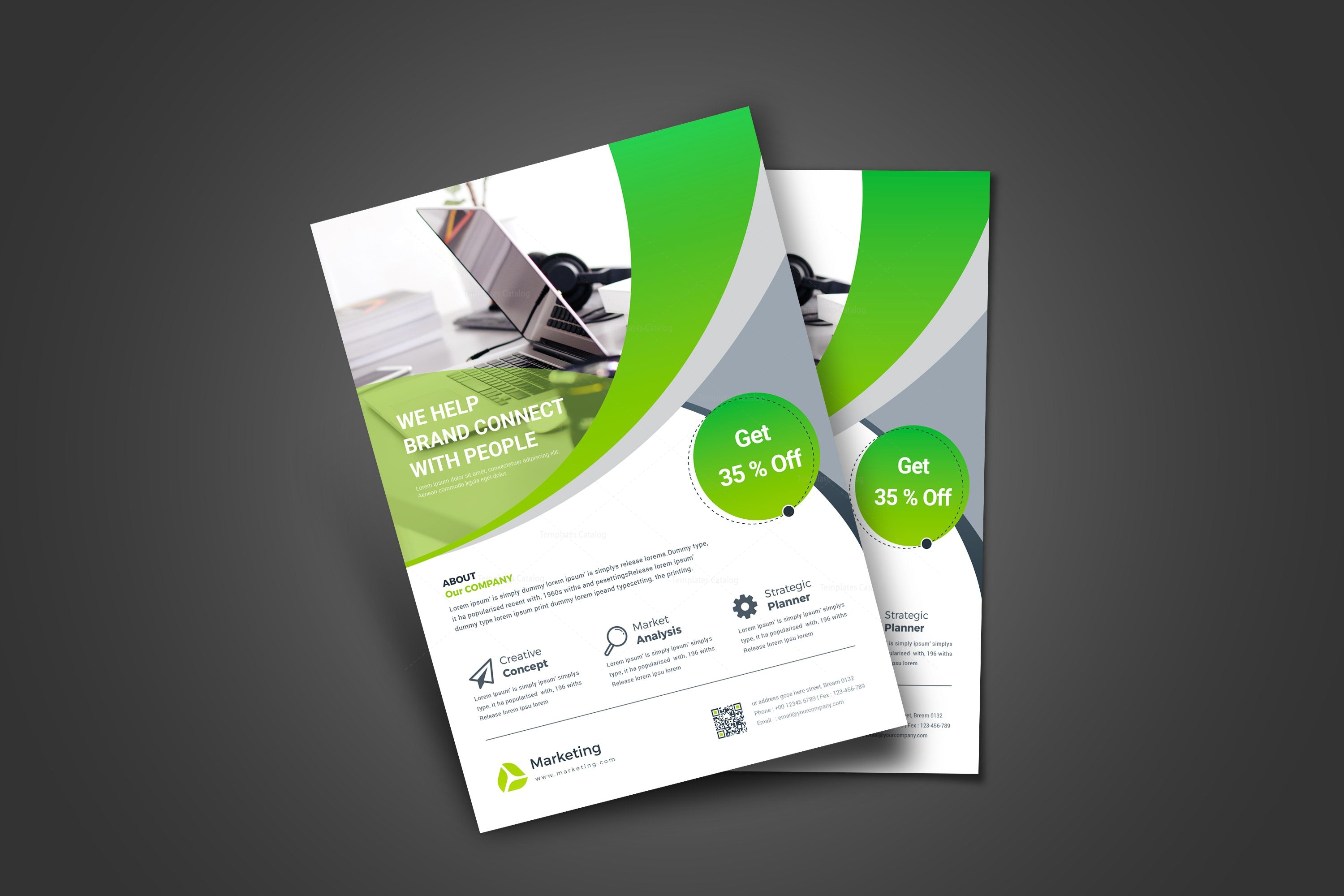 Simple Print Flyer Template