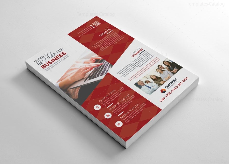 Stylish Layered Flyers Templates