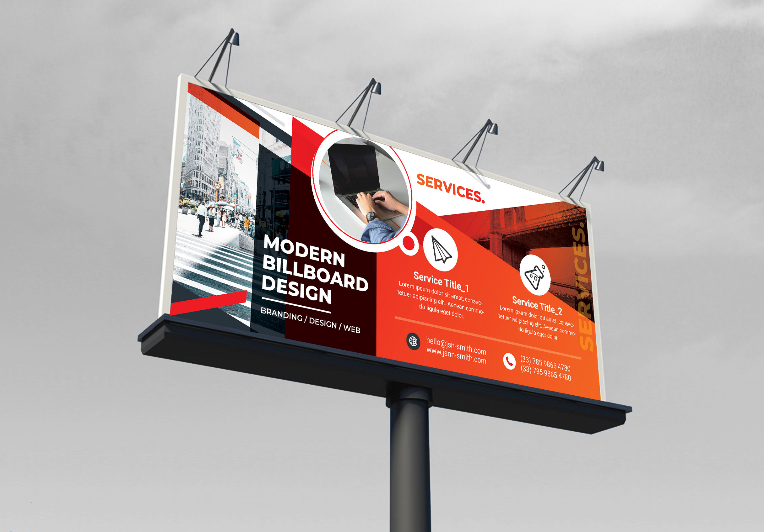 Creative Billboard Banner Design