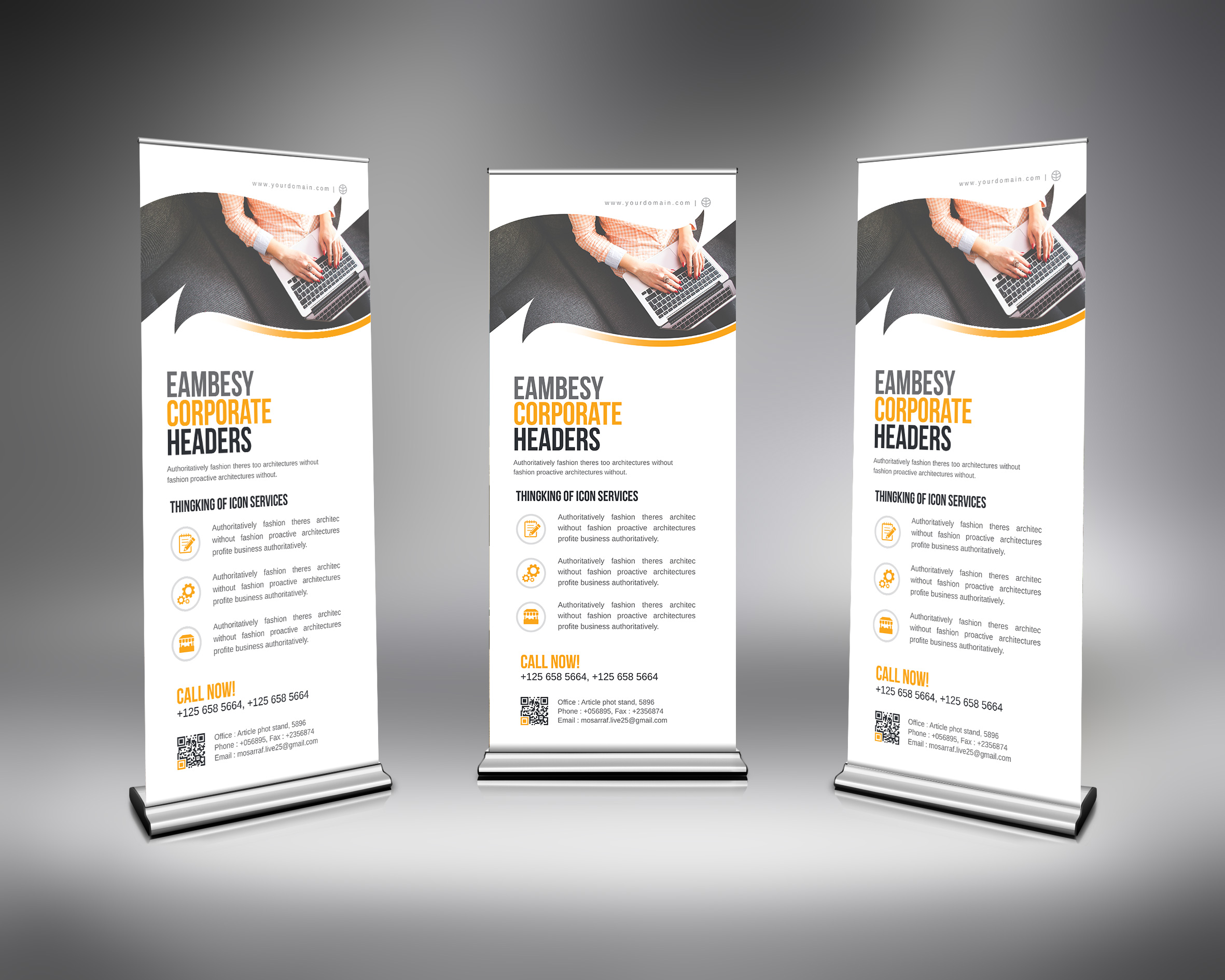 PSD Business Roll-Up Template