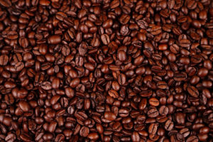 Coffee beans stock photo