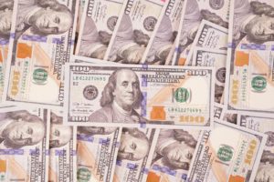 Money dollars stock photo