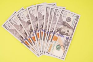 US Dollar financial concept