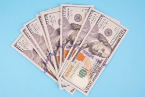 US dollars royalty free stock photo