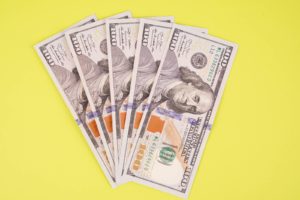 USA currency stock image